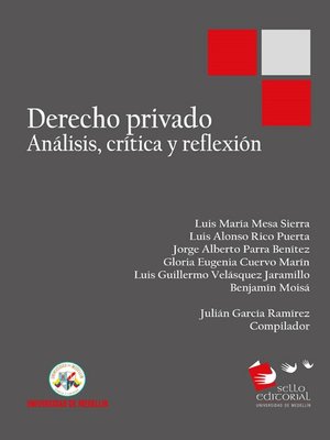 cover image of Derecho privado